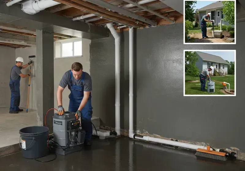 Basement Waterproofing and Flood Prevention process in Holland, MA